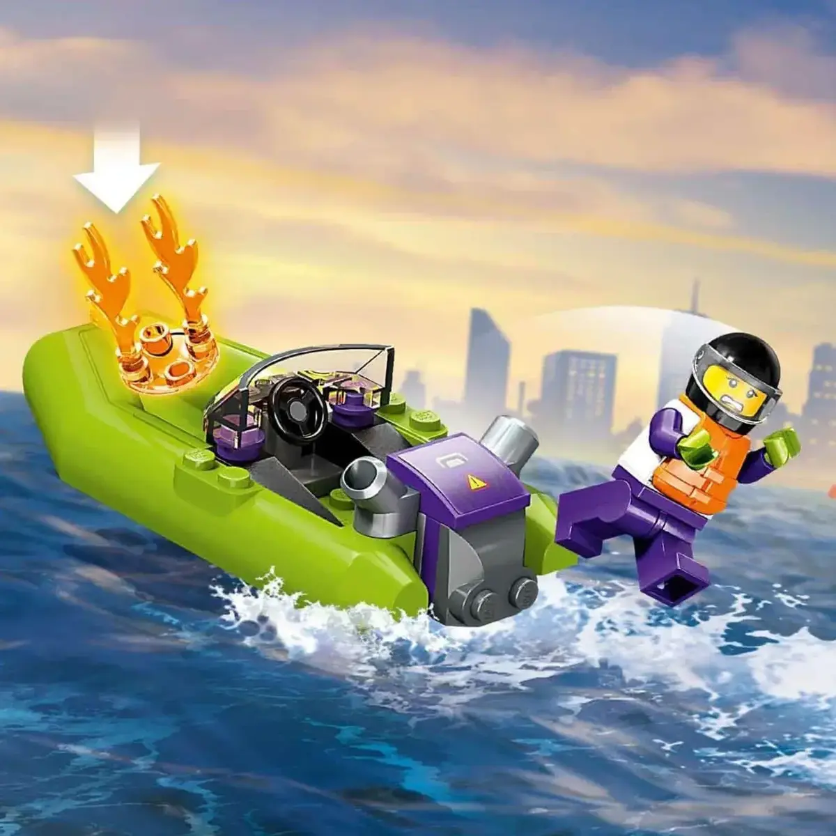 LEGO City İtfaiye Kurtarma Teknesi
