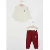 U.S Polo 3lü Takım Bordo