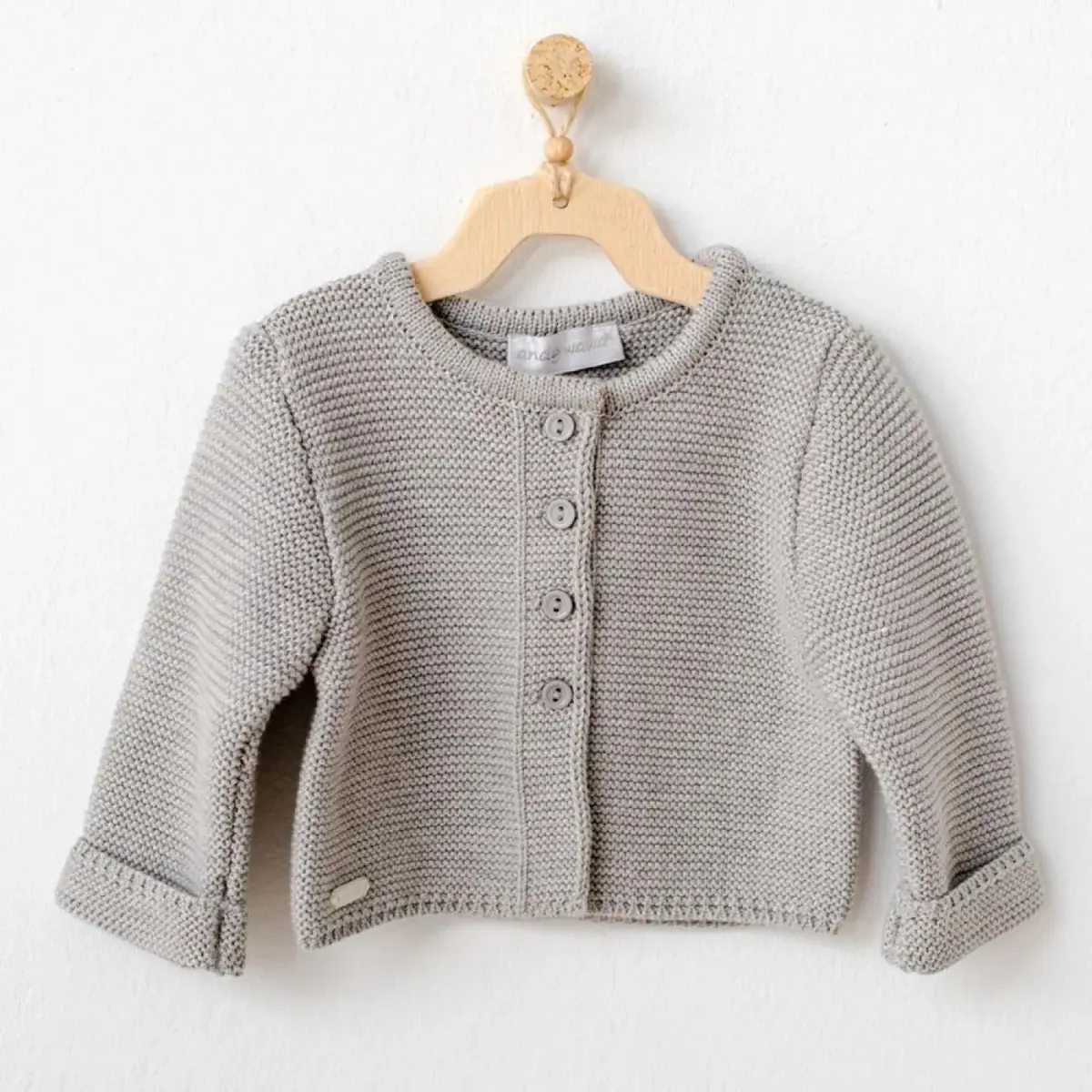 Andy Wawa Ceket Basic Gri Melanj