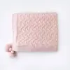 Bibaby Battaniye Hasır Triko Pembe