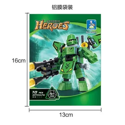 Ausini Heroes Set 70 Parça