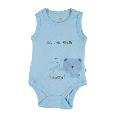 Bibaby Atlet Body Jakarlı Little Bear Koyu Yeşil