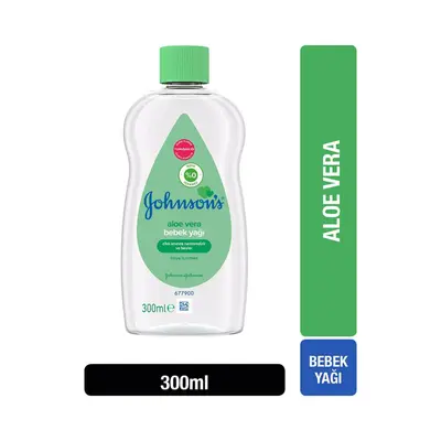 Johnson's Aloe Veralı Bebek Yağı 300 ml