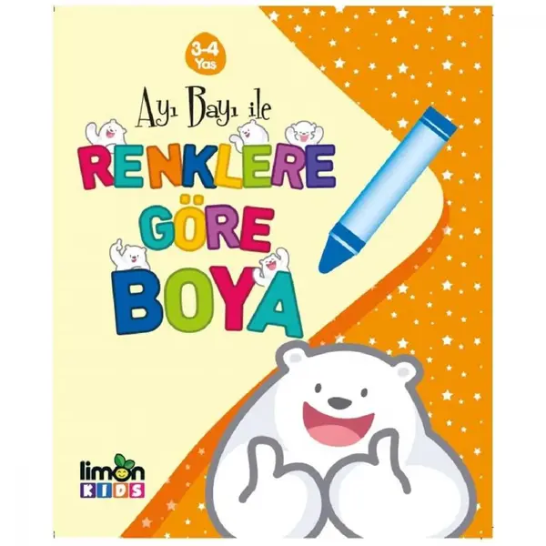 Ayı Bayı İle Renklere Göre Boya 3-4 Yaş