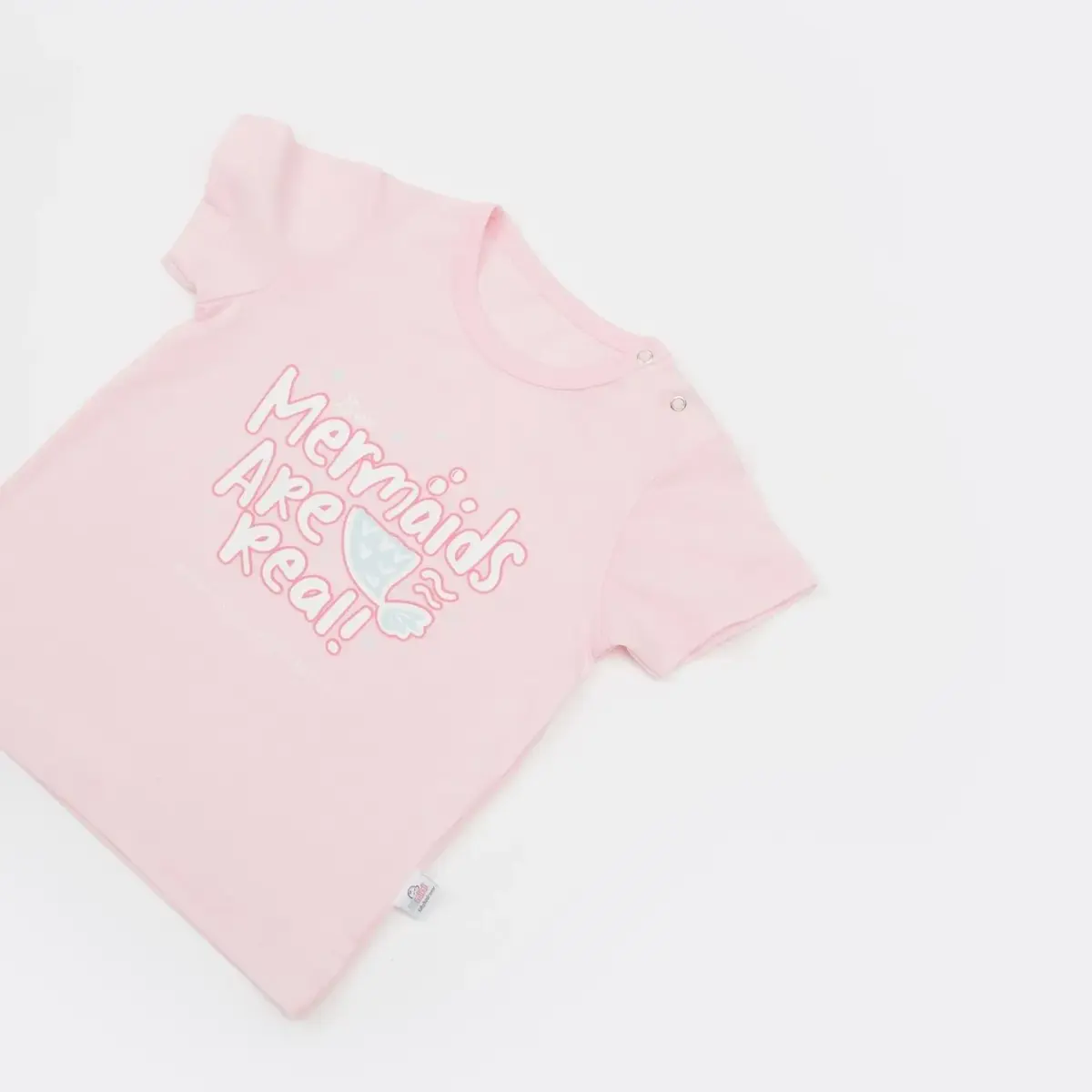 Bibaby T-Shirt Bimini The Mermaid Pembe