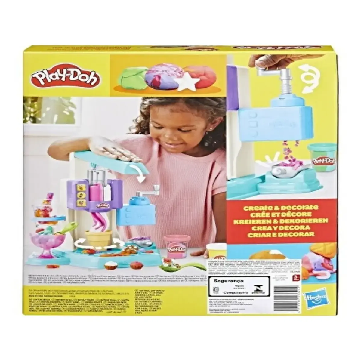 Play-Doh Raınbow Swırl Ice Cream Plays