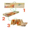 Holmen Katlanabilir Oyun Matı Minik Hayvanlar Soft 150x200x1 Cm