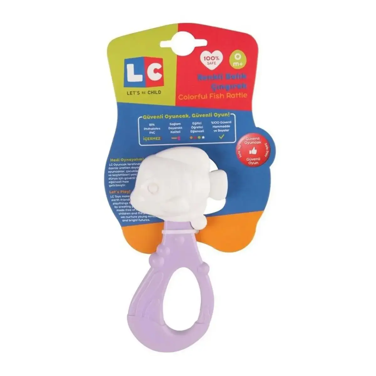 LC Renkli Balık Çıngırak
