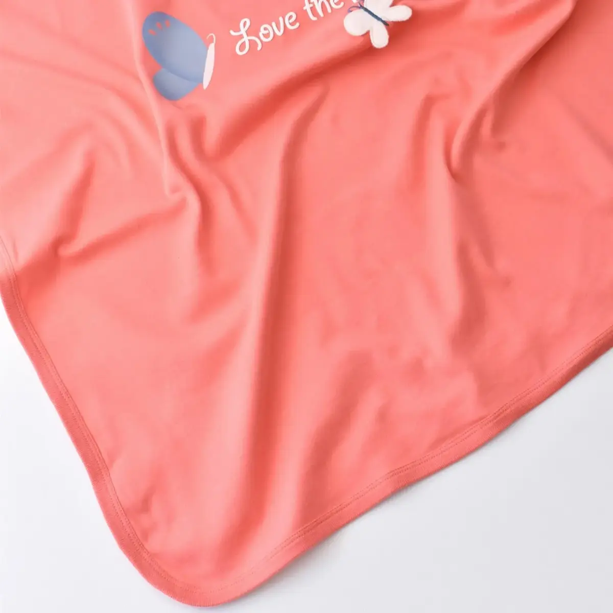 Bibaby Organik Hastane Çıkışı 10lu Wild Flowers Coral