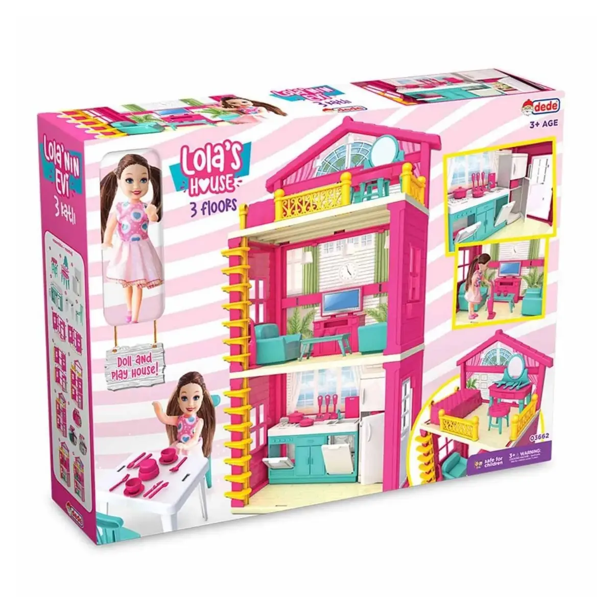Dede Lola'Nın Evi 3 Katlı