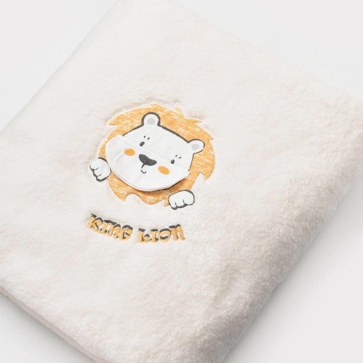 Bibaby Havlu Welsoft King Lion Ekru