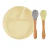Oioi Tabak Kaşık Çatal Set Mellow Yellow