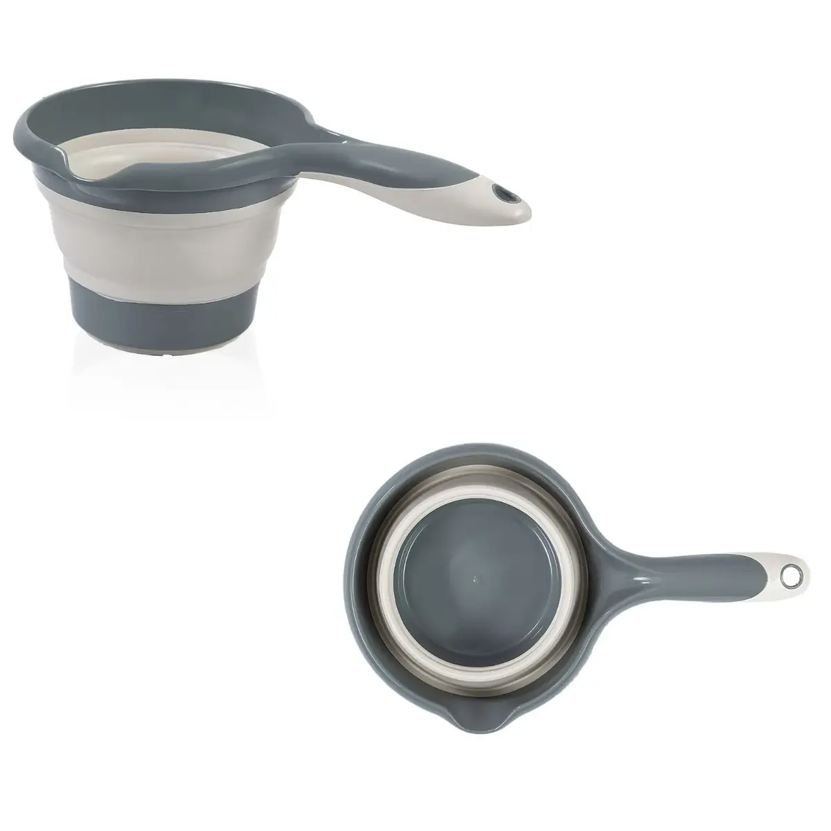 Babyjem Katlanır Banyo Seti 5li Yeni Antrasit 