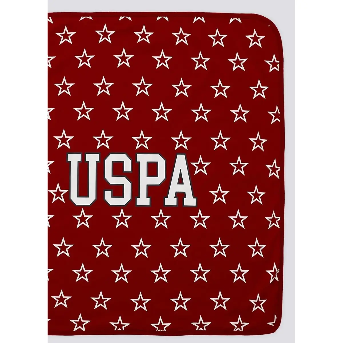 U.S. Polo Battaniye Bordo