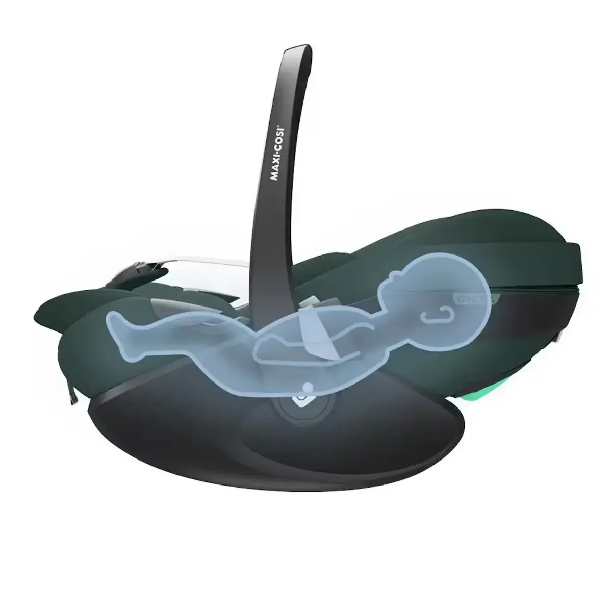 Maxi-Cosi Pebble 360 SlideTech Tam Yatabilen Oto Koltuğu 0-13 Kg Twillic Green