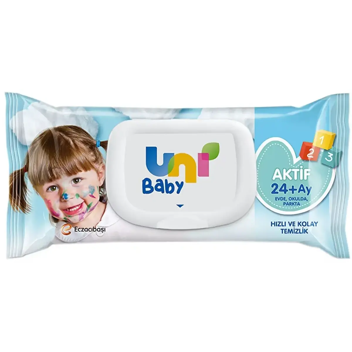 Uni Baby Aktif Islak Mendil 12x52li