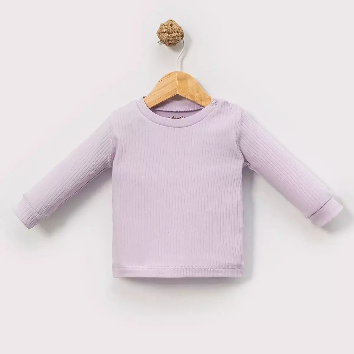 Angeltouch Sweatshirt Raporlu Lila