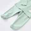 Bibaby Organik Pijama Takımı Happy Always Yeşil