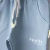 Bebolly Eşofman Altı Spoilt Baskılı Mavi