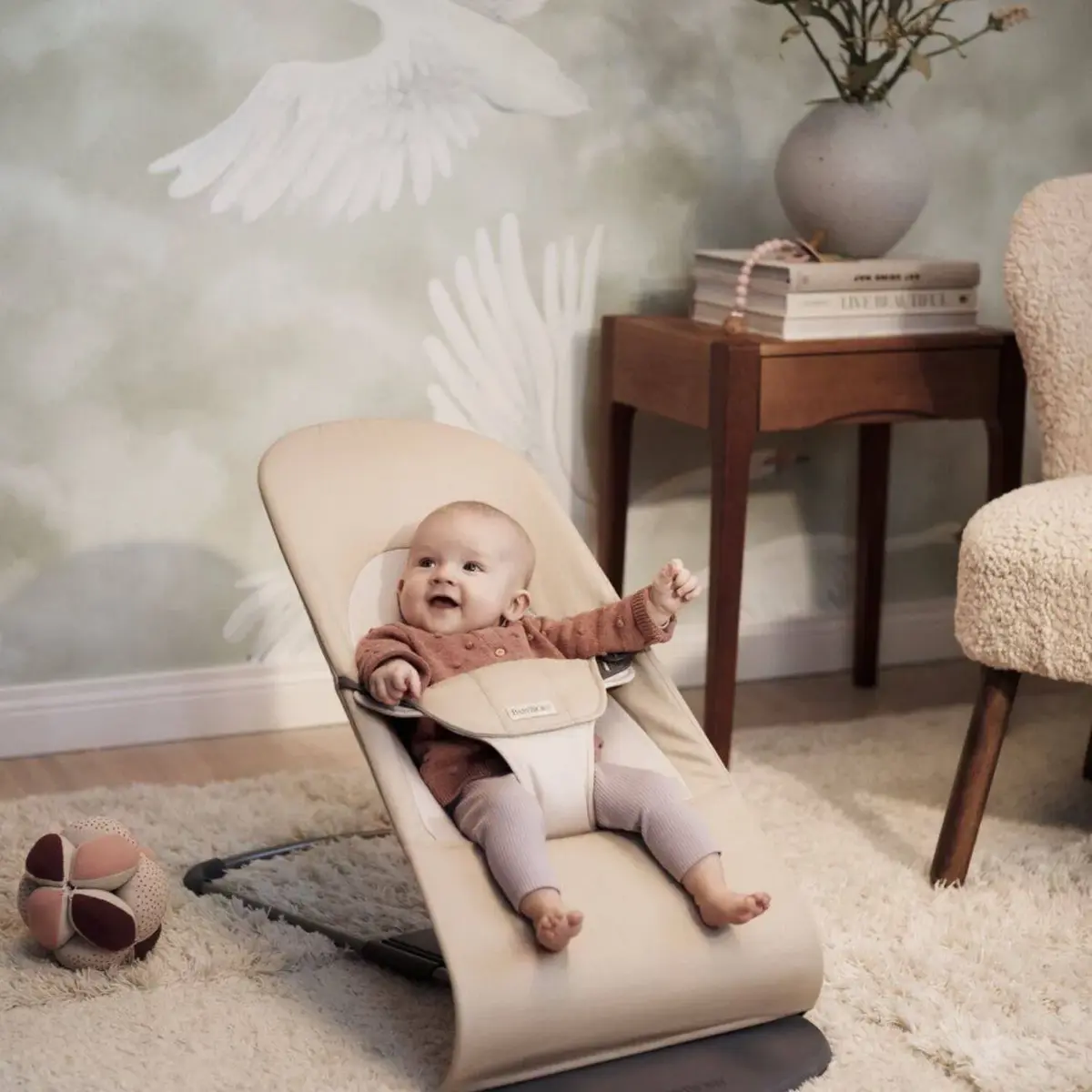 Babybjörn Balance Soft Ana Kucağı Cotton Jersey KHaki Beige