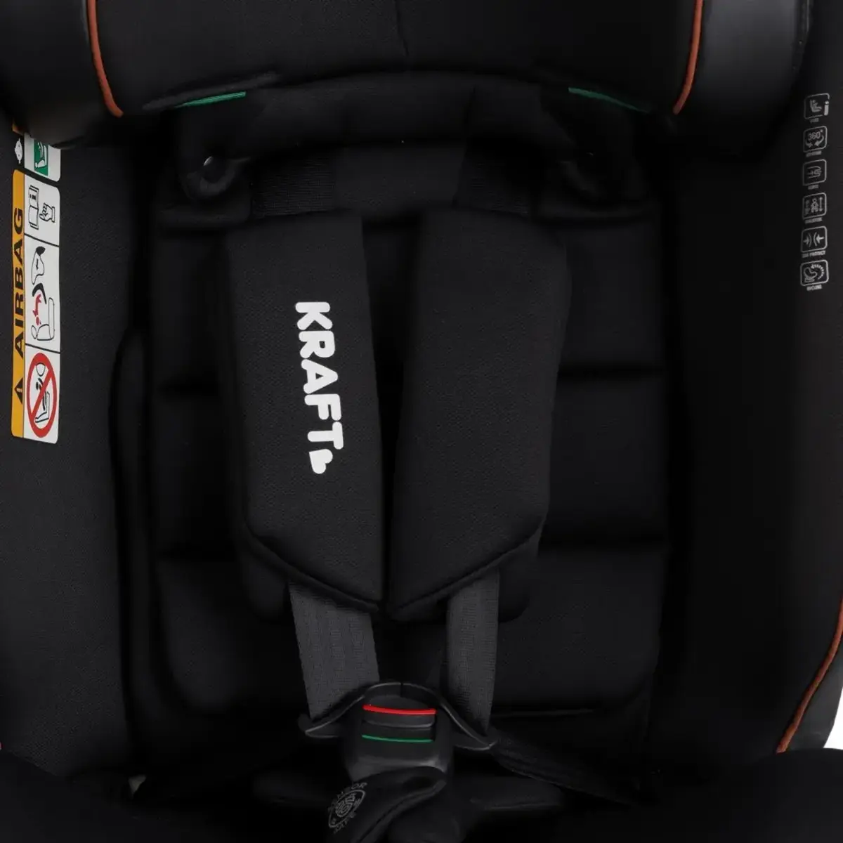 Kraft Galler I-Size Oto Koltuğu 0-36 Kg Black