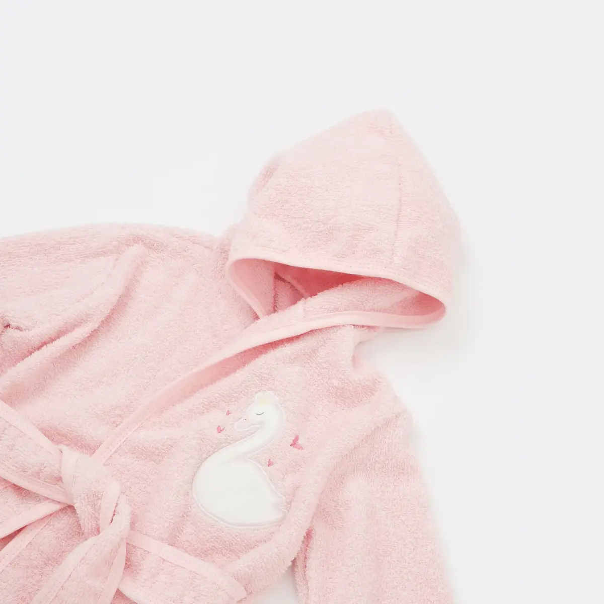 Bibaby Bornoz Takımı Swan Pembe