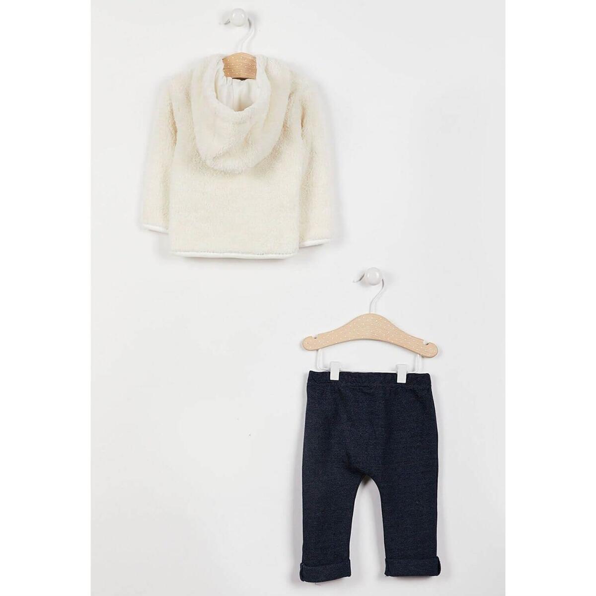 U.S. Polo 2li Takım Uzun Kol Krem