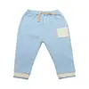 Bistyle Pantolon Patiksiz Curly Lamb Bej - Mavi - Ekru