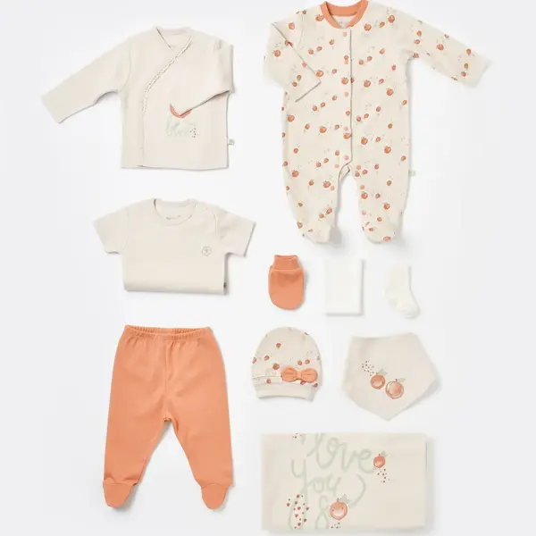 Bibaby Organik Hastane Çıkışı 10lu Summer Fruit Light Cream Cramel