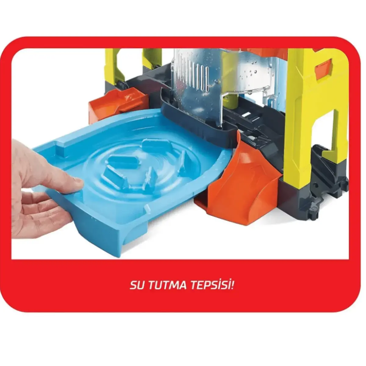 Hot Wheels Oto Yıkamada Renk Değiştirme Oyun Seti