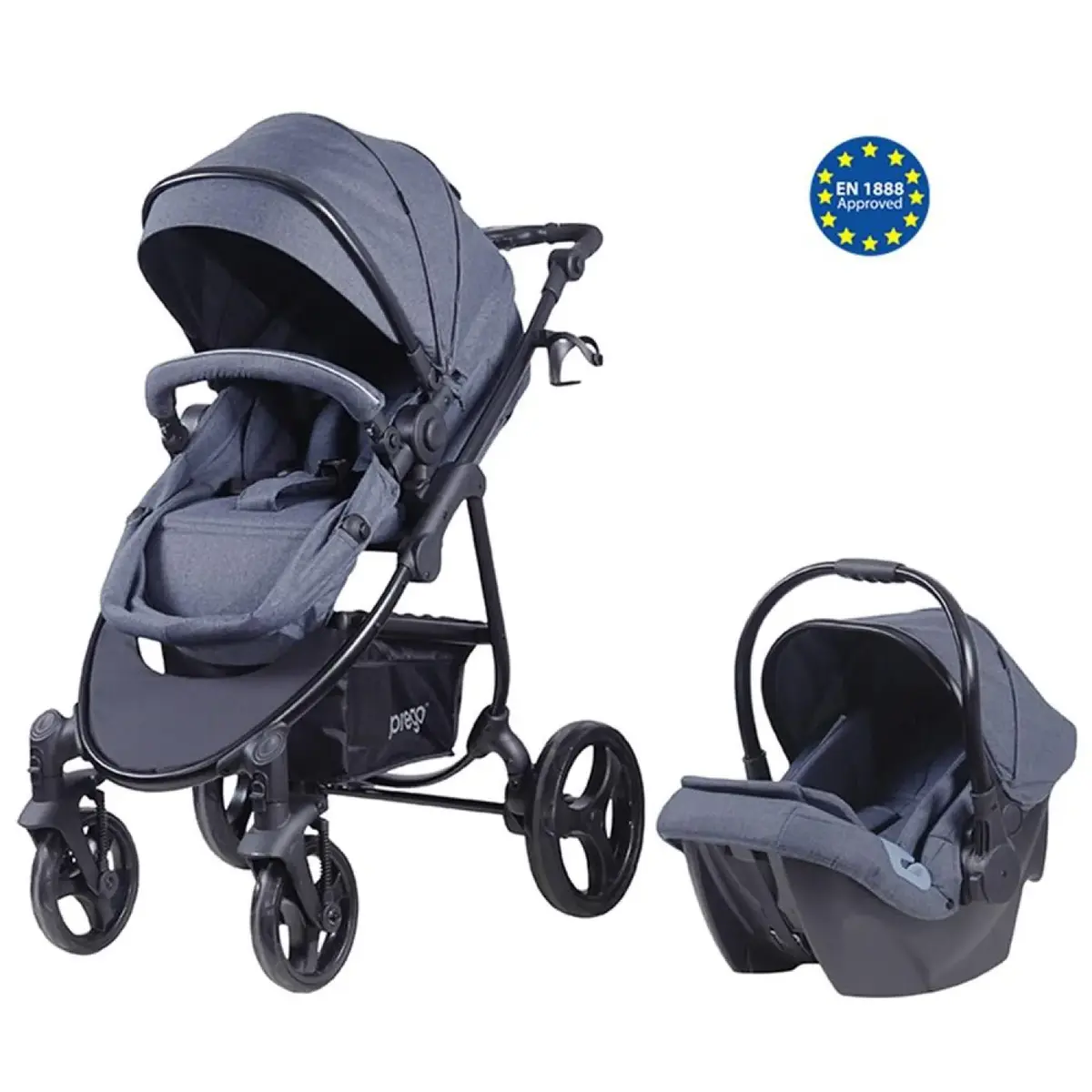 Prego Impala Travel Sistem Bebek Arabası Gri