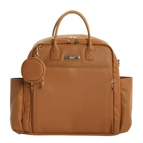 M&Y Collection Maia Anne Bebek Bakım Çantası Taba