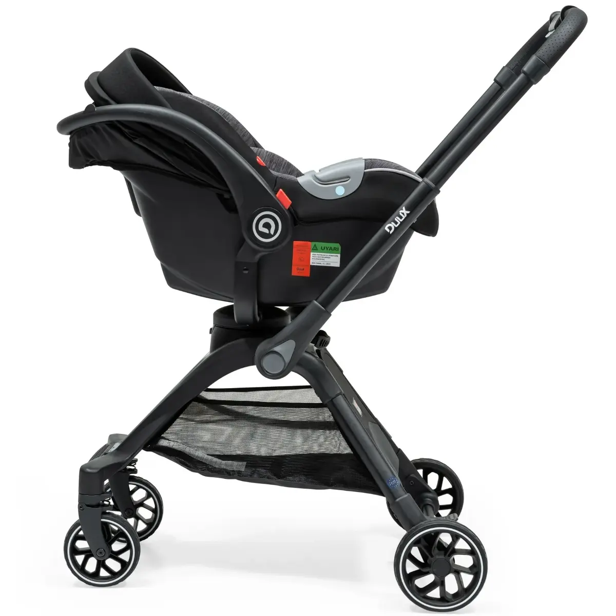 Duux Pro 360 Travel Sistem Bebek Arabası Grey