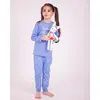 Bibaby Organik Pijama Takımı Happy Panda Lila