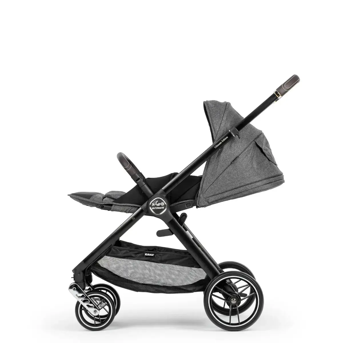 Kanz X-Go Ultimate Travel Sistem Bebek Arabası Silver Gri