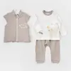 Bibaby Organik 3lü Takım Curly Sheep Bej