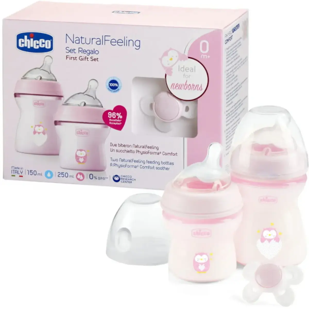 Chicco Natural Feeling Hediye Seti Kız