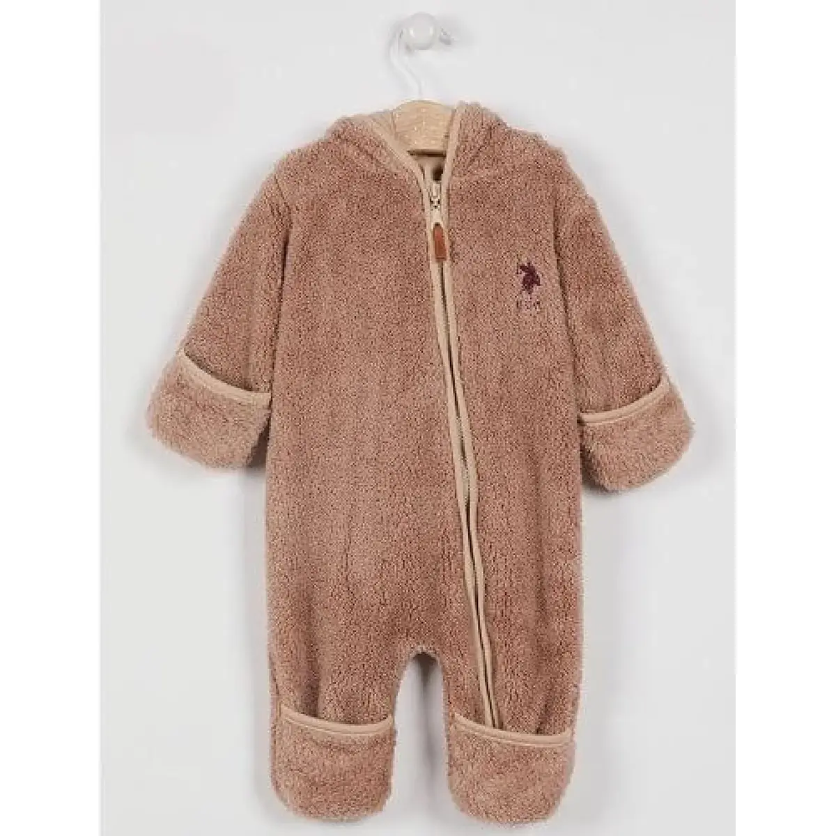 U.S. Polo Tulum Patikli Koyu Bej