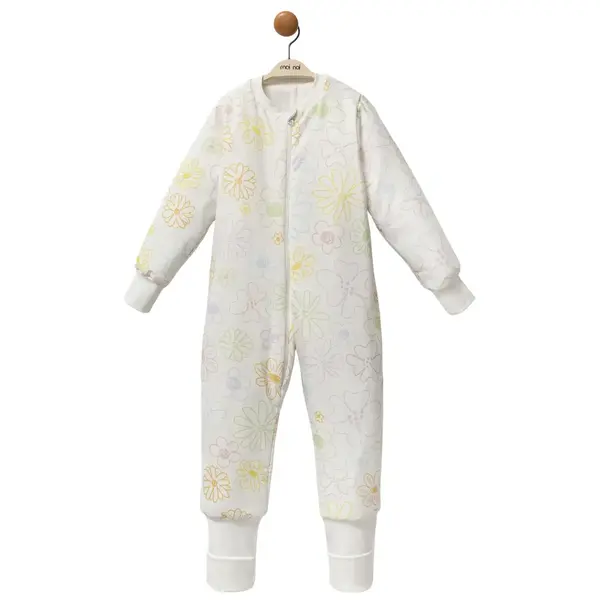 Moi Noi Uyku Tulumu Çoraplı 2,5 Tog Çiçek Desenli