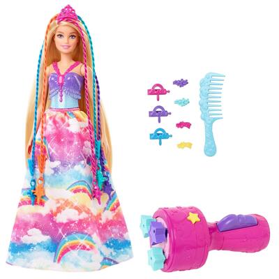 Barbie Dreamtopia Örgü Saçlı Prenses ve Aksesuarları