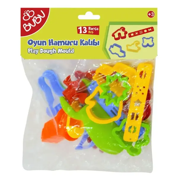 Bu-Bu Oyun Hamuru Kalıbı 13 Parça