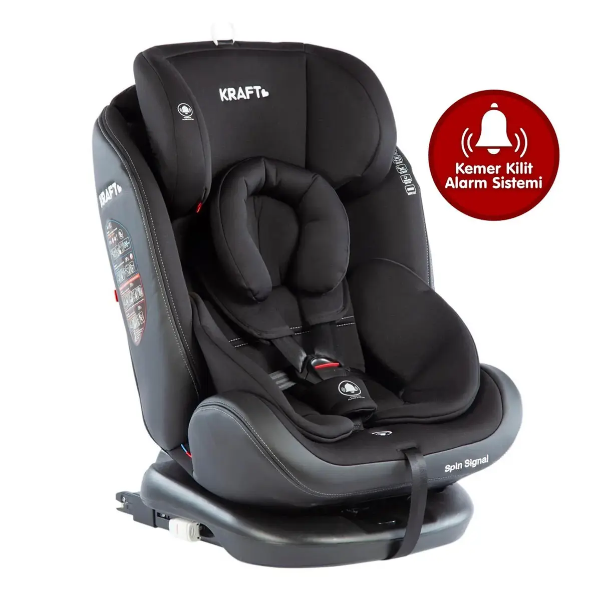 Kraft Spin Signal Oto Koltuğu 0-36 Kg Black
