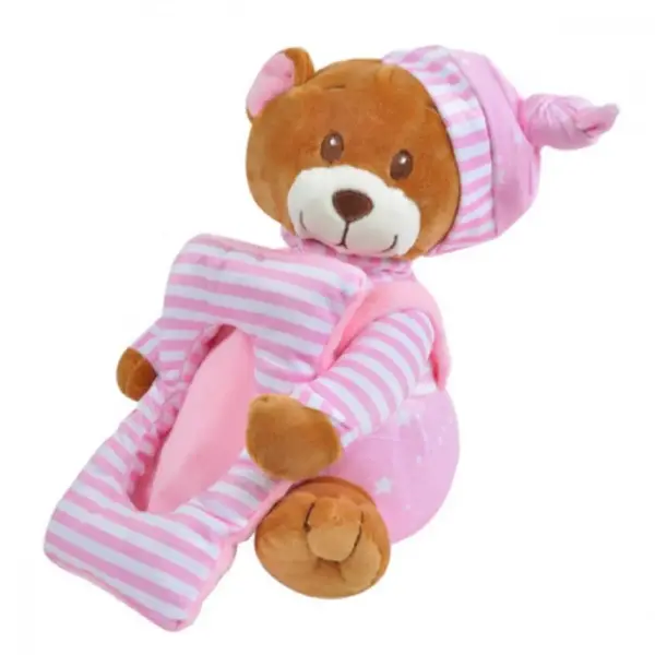 Selay Peluş Çerçeveli Ayıcık Pembe 25 Cm