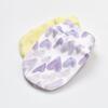 Bibaby Organik Eldiven 2li Love You Baby Yellow Lavender
