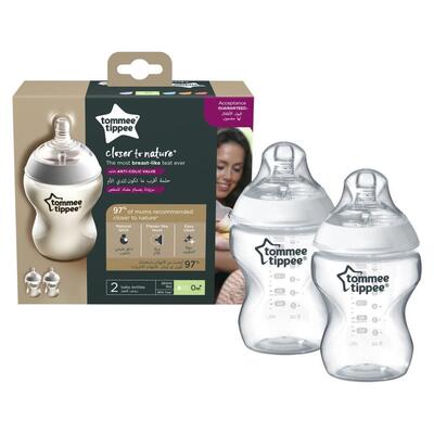 Tommee Tippee Naturel PP Biberon 2li Beyaz 260 ml