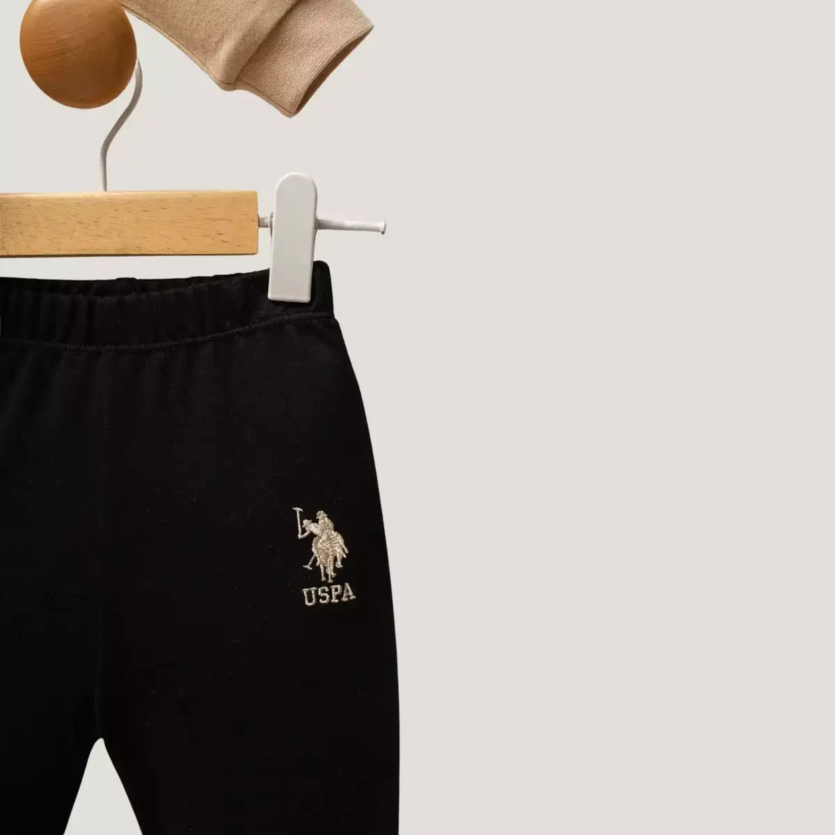 U.S. Polo 2li Takım Bej