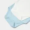 Bibaby Atlet Body 2li Jakarlı Mavi - Ekru