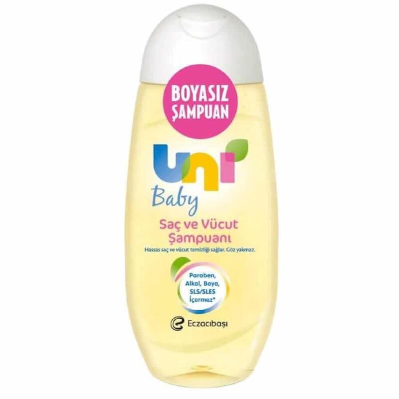 Uni Baby Saç ve Vücut Şampuanı 200 ml