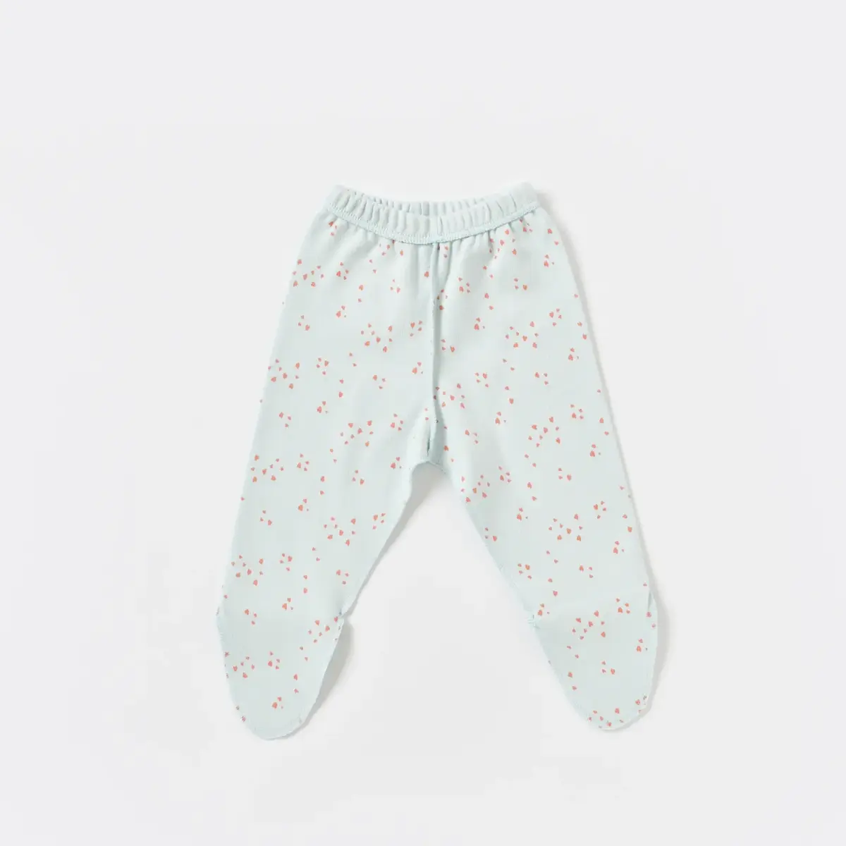 Bibaby Organik Zıbın Takımı Pretty Ears Bunny Prematüre Mint - Ekru