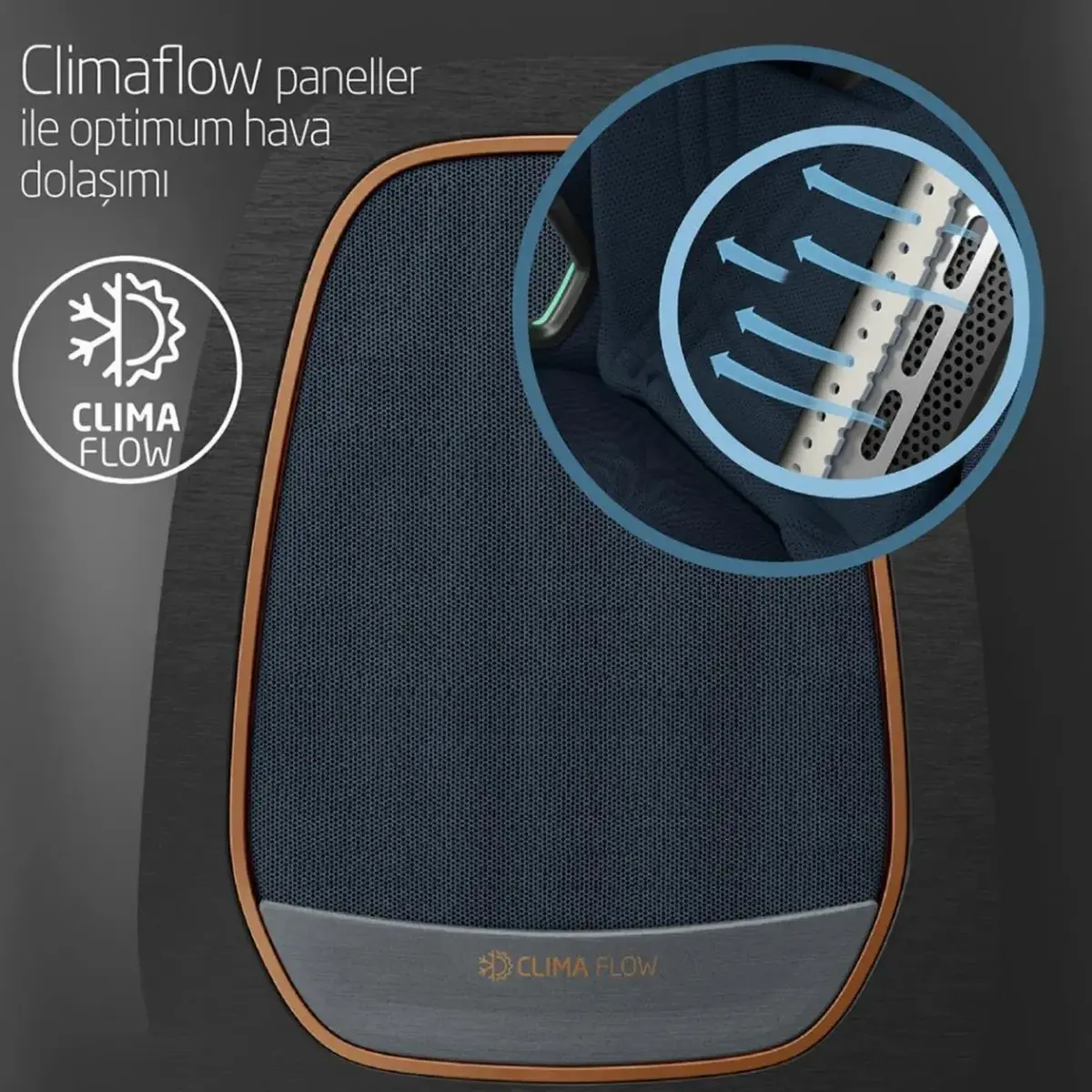 Maxi-Cosi Emerald 360 Pro Slidetech Oto Koltuğu 0-36 Kg Authentic Blue